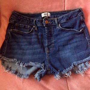 Forever21 blue jean shorts size 27 women
